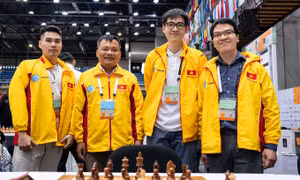 Việt Nam xếp vị trí 23 ở Olympiad cờ vua 2024
