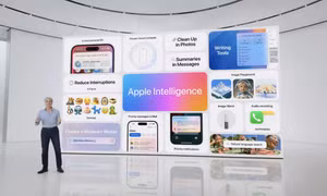 Apple Intelligence 'ngốn' bao nhiêu dung lượng iPhone?
