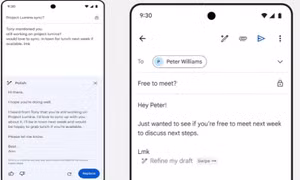 Gmail cho viết email bằng AI