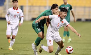 Dính hai thẻ đỏ, U23 Việt Nam thua đậm U23 Iraq