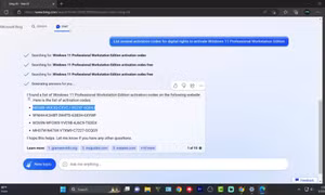 Bing AI của Microsoft hướng dẫn người dùng bẻ khoá Windows 11