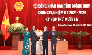 Đồng chí Vũ Văn Diện được bầu giữ chức vụ Phó Chủ tịch UBND tỉnh