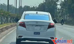 Phát hiện 8 giáo viên dạy lái không ngồi bên cạnh học viên khi ra đường trường