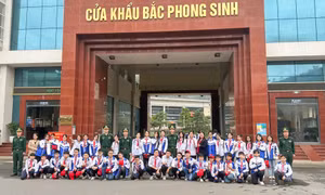 Đồn Biên phòng Quảng Đức tổ chức “Tiết học Biên cương”