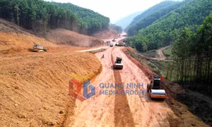 Tăng tốc thi công đường tỉnh 342