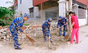 Đoàn cơ sở Lữ đoàn 147 tổ chức chương trình “Ngày thứ Bảy tình nguyện” và “Ngày Chủ nhật xanh”