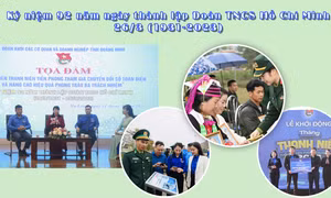 Kỷ niệm 92 năm ngày thành lập Đoàn TNCS Hồ Chí Minh: Tuổi trẻ Quảng Ninh bản lĩnh, sáng tạo, tự tin hội nhập