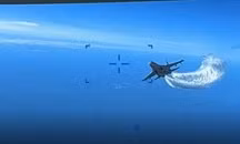 Lầu Năm Góc tung video về vụ chạm trán giữa UAV MQ-9 của Mỹ và máy bay Nga