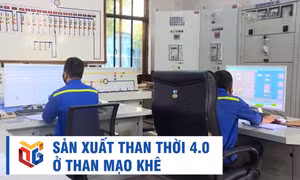 Sản xuất than thời 4.0 ở Than Mạo Khê