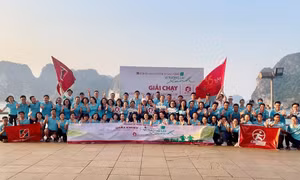 Agribank chi nhánh tỉnh Quảng Ninh khởi động Giải chạy “Vì tương lai xanh” chào mừng 35 năm thành lập