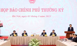 Họp báo Chính phủ thường kỳ tháng 2/2023