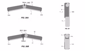 iPhone gập có thể tự co tấm nền khi rơi