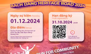 AMATA Run - Bach Dang Heritage Road 2024 chính thức mở cổng đăng ký