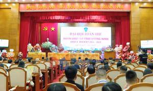 Đại hội toàn thể Đoàn Luật sư tỉnh Quảng Ninh khóa X, nhiệm kỳ 2024- 2029, tháng 10-2024
