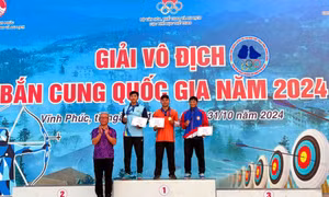 Quảng Ninh đoạt 4 HCV Giải VĐ Bắn cung Quốc gia 2024