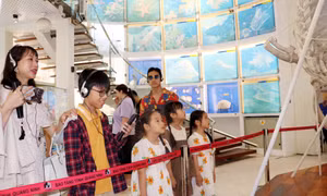 Trải nghiệm Audio guide ở Bảo tàng Quảng Ninh