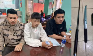 Dùng hung khí giải quyết mâu thuẫn tại quán nhậu
