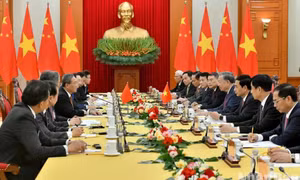 Tổng Bí thư, Chủ tịch nước Tô Lâm hội kiến Thủ tướng Quốc vụ viện Trung Quốc Lý Cường