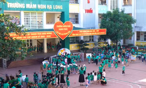 Hoạt động ngoại khóa đổi pin, rác thải nhựa lấy cây xanh