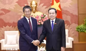 Chủ tịch Quốc hội Trần Thanh Mẫn tiếp Đại sứ Nhật Bản