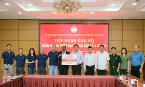 Tập đoàn Wilmar CLV hỗ trợ 7 tỷ đồng cho Quảng Ninh khắc phục bão số 3
