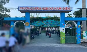 Trẻ mầm non tử vong bất thường tại trường ở Nam Định