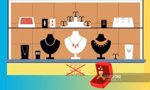 Xử phạt hai cơ sở bày bán vàng giả hiệu Chanel ở Bình Định