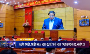 Hội nghị toàn quốc quán triệt, triển khai thực hiện Nghị quyết Hội nghị Trung ương 10 khóa XIII
