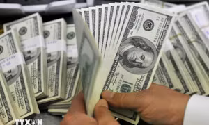 Giá USD giữ đà tăng, vượt 25.000 đồng trong sáng 4/4