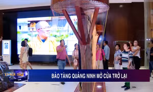Bảo tàng Quảng Ninh mở cửa trở lại