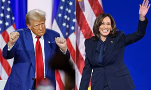 Ông Trump bỏ xa bà Harris ở bang Florida, Texas