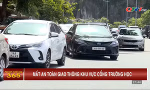 Mất an toàn giao thông khu vực cổng trường học