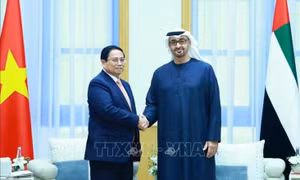 Tuyên bố chung Việt Nam-UAE về nâng cấp quan hệ lên Đối tác toàn diện