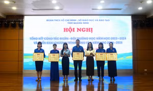 Tổng kết công tác Đoàn, Đội và phong trào thanh thiếu nhi năm học 2023 – 2024, triển khai nhiệm vụ năm học 2024 - 2025