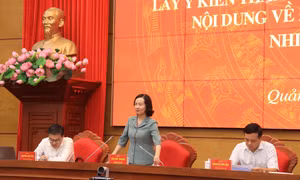 Lấy ý kiến tham gia dự thảo hướng dẫn một số nội dung về Đại hội Đảng bộ các cấp
