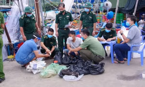 Vũng Tàu: Bắt giữ 45kg thuốc nổ TNT dùng để đánh bắt hải sản