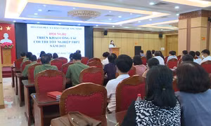 Hội nghị triển khai công tác coi thi tốt nghiệp THPT năm 2021