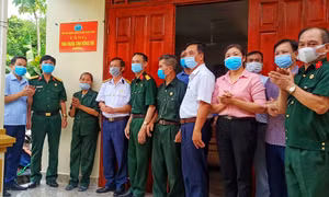 Khánh thành nhà "Nghĩa tình đồng đội"
