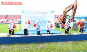 Dành 83 tỷ đồng cải tạo sân vận động TP Cẩm Phả