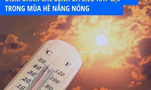 6 bệnh da liễu hay gặp trong mùa nắng nóng