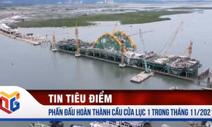 Phấn đấu hoàn thành Cầu Cửa Lục 1 trong tháng 11/2021
