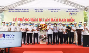 Thông kỹ thuật nhánh cuối cùng hầm xuyên núi Hạ Long - Cẩm Phả
