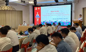  Phó Bí thư Thường trực Tỉnh ủy Ngô Hoàng Ngân dự sơ kết công tác 6 tháng đầu năm Đảng bộ Than Quảng Ninh 
