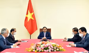 Thủ tướng Phạm Minh Chính điện đàm với Tổng thống Philippines