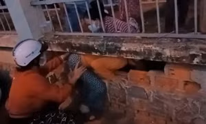 Bình Thuận: Hàng trăm người chui lỗ, vượt rào trốn khỏi bệnh viện