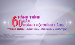 Hành trình 60 năm ngành Nội chính Đảng: "Trung thành - Bản lĩnh - Liêm chính - Sáng tạo"