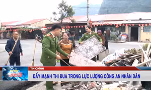 Đẩy mạnh thi đua trong lực lượng Công an nhân dân
