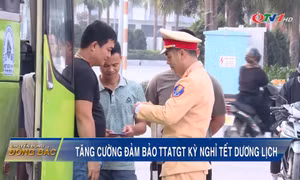 Tăng cường đảm bảo TTATGT kỳ nghỉ tết Dương lịch