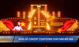Bùng nổ Concert Countdown Chào năm mới 2026