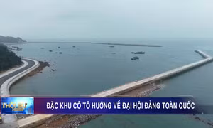 Đặc khu Cô Tô hướng về Đại hội Đảng toàn quốc